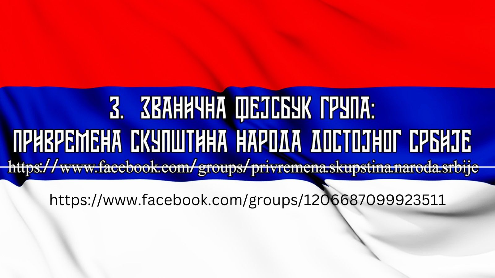 facebook grupa privremena skupština naroda dostojnog srbije nova